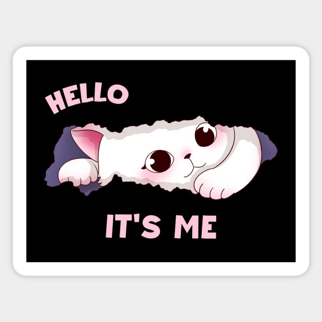 Hello, It's Me Sticker by Didier97